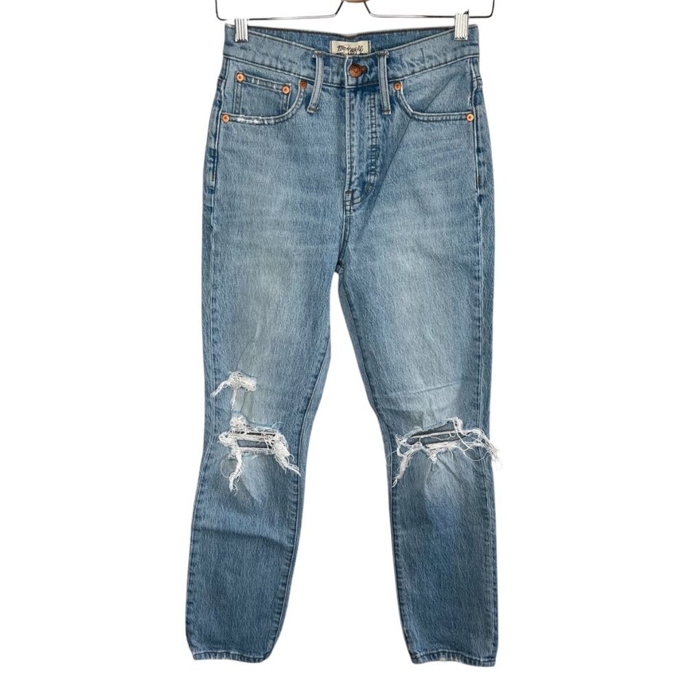Madewell The Perfect Vintage Jean Size 25 Light Wash High Waisted